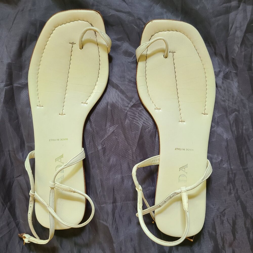 Prada White Sandals